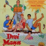 Drei Mann in einem Boot