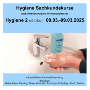 Hygiene Sachkundekurs nach InfHygVO Hessen