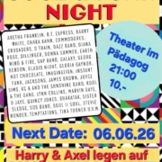 Soul & Funk Night mit Dance Hits aus den 70 / 80 / 90er