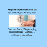Hygiene Sachkundekurs 8 Stunden nach InfHygVO Hessen