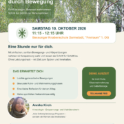 Kostenloser Workshop: Entspannung durch Bewegung