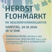 Bunter Herbstflohmarkt im Waldorfkindergarten